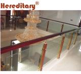 Wood and Stainless Steel Staircase Baluster/Column SJ-633